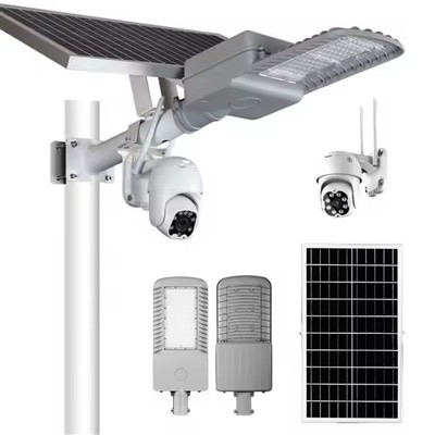 SS08 Solar Street Light CCTV-kameralla