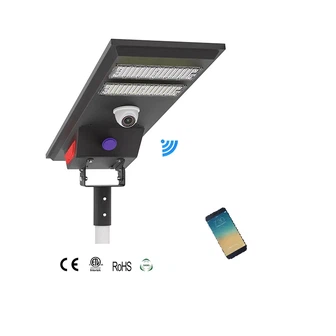 SS06 Solar Street Light LIFEPO4 -akku CCTV -kameralla